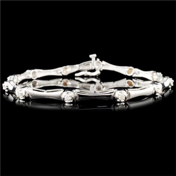 14K Gold 0.25ctw Diamond Bracelet