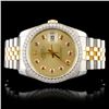 Image 1 : Rolex DateJust 116233 18K YG/SS Diamond 36MM Watch