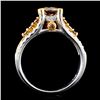 Image 2 : 14K Gold 1.64ctw Diamond Ring