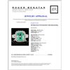 Image 4 : 18K White Gold 2.74ct Emerald & 1.08ct Diamond Rin