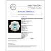 Image 5 : 18K Gold 3.87ct Aquamarine & 1.56ctw Diamond Ring