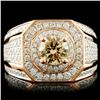 Image 1 : 18K Gold 2.14ctw Diamond Ring