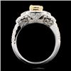 Image 3 : 18K Gold 1.79ctw Fancy Diamond Ring
