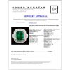 Image 4 : 18K Gold 6.09ct Emerald & 1.87ctw Diamond Ring