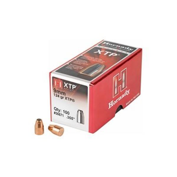 HRNDY XTP 9MM .355 124GR 100CT