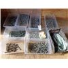 Image 1 : 9 Containers of Screws & Nails Cat B