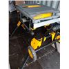 Image 7 : DeWalt Rolling Jobsite Table Saw & Std. Cat C
