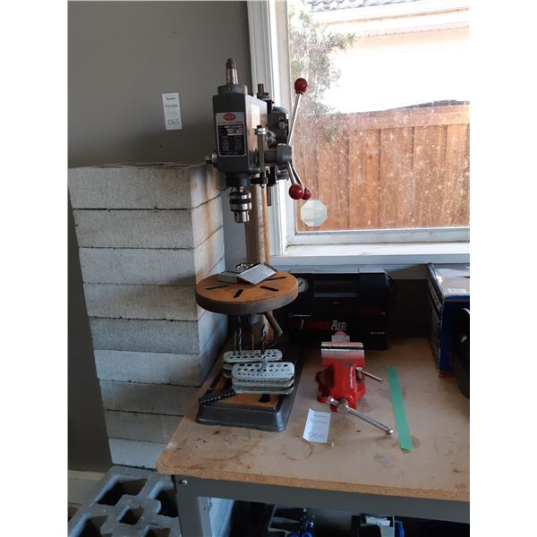 Craftsman Drill Press, vice, Air Compressor Cat A