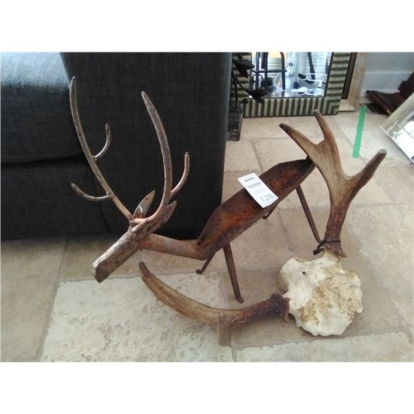 Antler & Metal Deer Cat B
