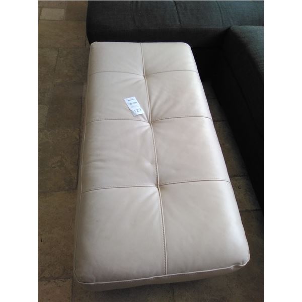 Leather Ottoman Cat C
