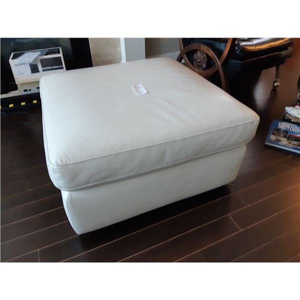 Leather Ottoman Cat C