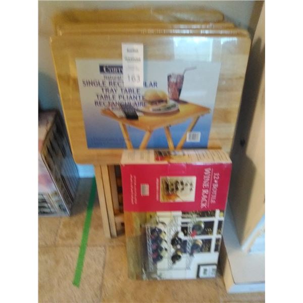 TV Tables & Wine Rack