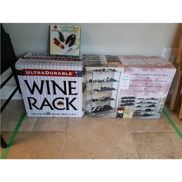 54" Metal Wine Rack Cat C
