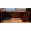 Image 1 : OFFICE DESK - CHERRY FINISH - EXCEPTIONAL DETAIL