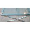 Image 1 : GLASS / CHROME COFFEE TABLE - TEMPERED