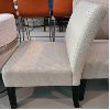 Image 3 : LOT OF 2 - UPHOLSTERED OCCASSIONAL CHAIRS