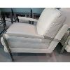 Image 2 : LOT OF 2 - LEATHER / CHROME OCCASSIONAL CHAIRS