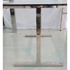 Image 2 : GLASS / CHROME DINING TABLE - 35 X 71 INCHES