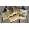 Image 1 : LOT OF 5 - THROW PILLOWS AND FAUX PELT