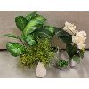 LOT OF 6 - DECORATIVE FLOWER DISPLAYS
