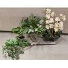 Image 1 : JOB LOT - DECORATIVE FLOWER & LEAVES DISPLAYS 