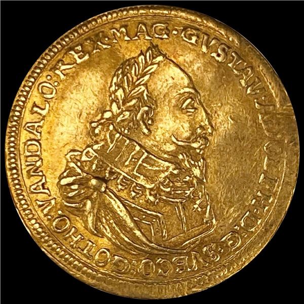 1634 Augsburg Germany Gold Ducat -