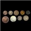 Image 2 : (9) Misc Ancient & Foreign Coins w/ Silver