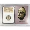 Image 1 : 38-2 BC Parthian Silver Drachm NGC Ch AU