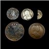 Image 1 : (5) Foreign Coins w/ Silver