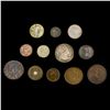 Image 1 : (12) Misc Ancient & Foreign Coins w/ Silver
