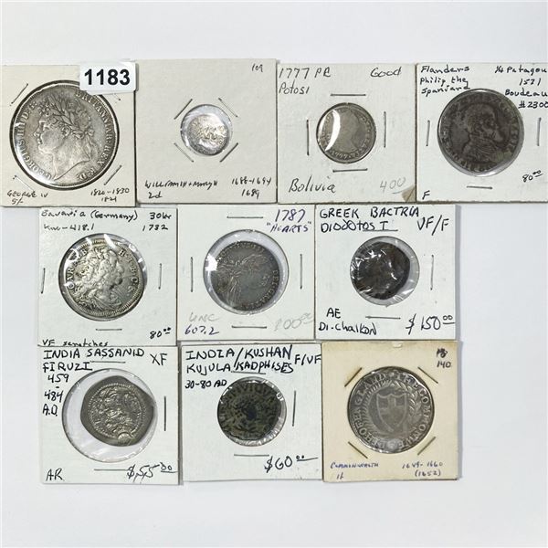 Misc Foreign Coins (10) -