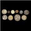 Image 1 : (10) Misc Ancient & Foreign Coins w/ Silver