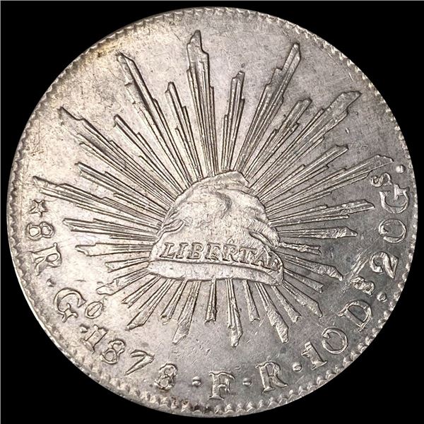 1878 Mexico Silver 8 Reales -