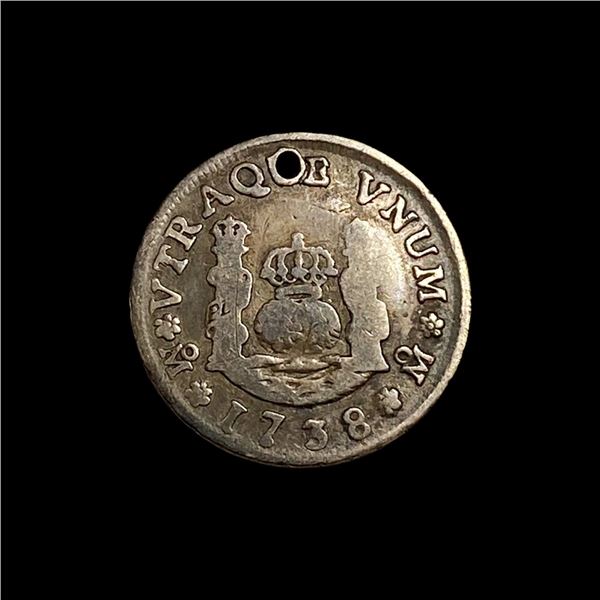 1738 Spain Silver 1 Reale