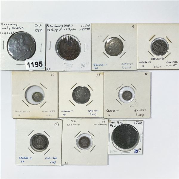 Misc Foreign Coins (10) -