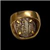 Image 2 : Roman Denarius in Gold Ring (13g)