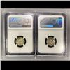 Image 2 : 1163-1202, 1202-1232 AD Crusader Silver Deniers NGC XF