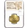 Image 1 : 1078-81 Byzantine 4.23g Gold Nomisma NGC Ch XF4/3