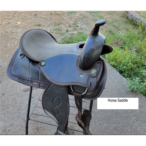 Western Horse Saddle