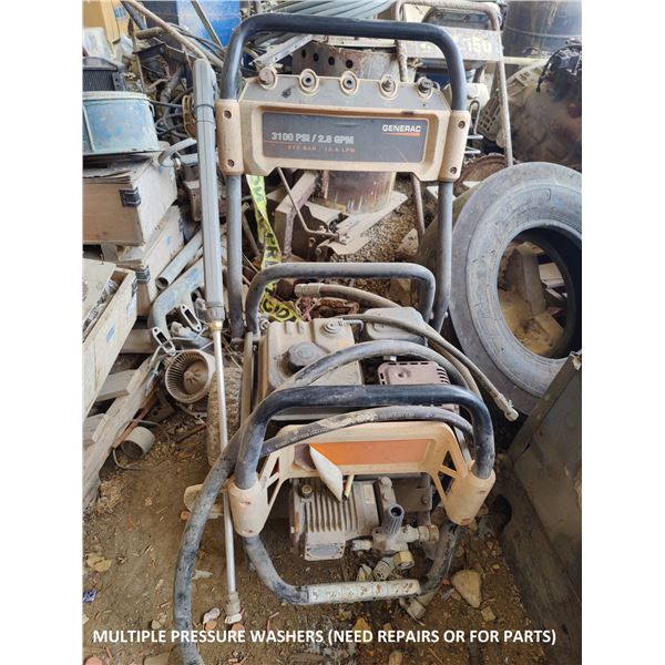 Pressure Washers  (various - need repair or for parts)