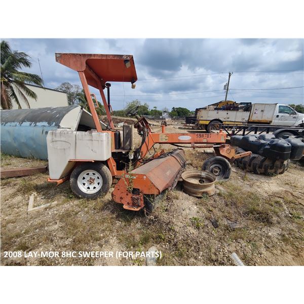 2008 Lay-Mor 8HC Sweeper (for parts)