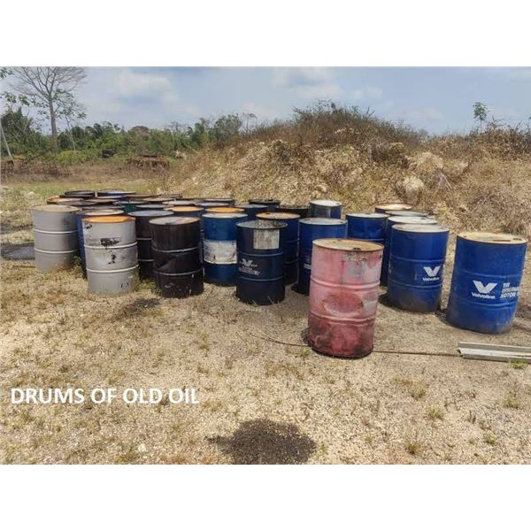 Drums of Old Oil