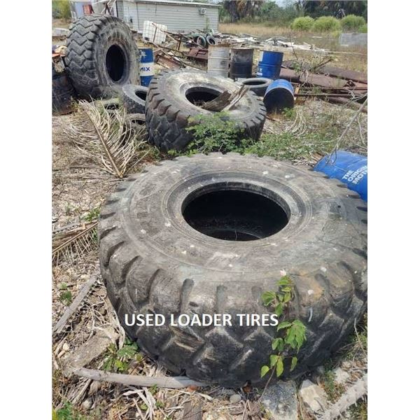 Used Loader Tires