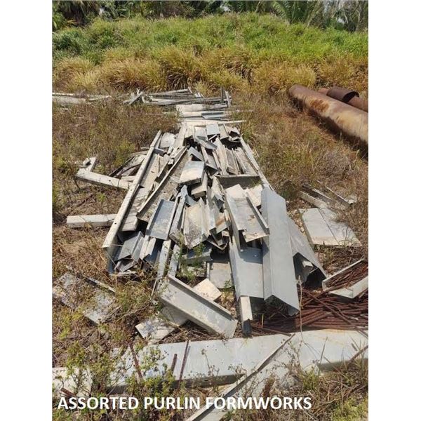 Assorted Purlin Formworks