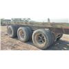 Image 2 : Triple-axle flatbed trailer