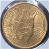 Image 2 : 1908 No Motto $20 St. Gaudens Double Eagle Gold Coin CU