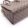 Image 4 : Louis Vuitton Damier Ebene Canvas Leather Triana Handbag