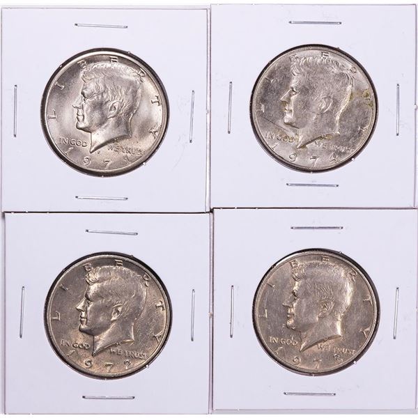 1971-1974 Kennedy Half Dollar Coin Collector's Set