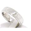 Image 3 : Scott Kay Men's Platinum .24 ctw Channel Diamond Solid Wide Wedding Band Ring Sz