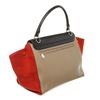 Image 4 : Celine Black Red Multicolor Leather Trapeze Two-Way Bag